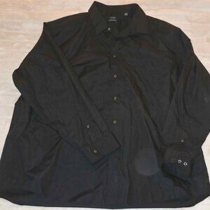 Arrow Black Button-Up Dress Shirt – Regular Fit, Wrinkle